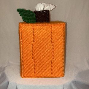 Halloween Pumpkin Tissue Box Cover NEW